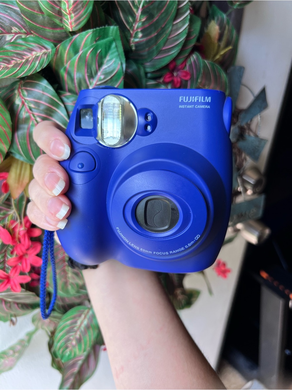 Fujitilm Instax Mini 7S. (Dark/Cobalt Blue).